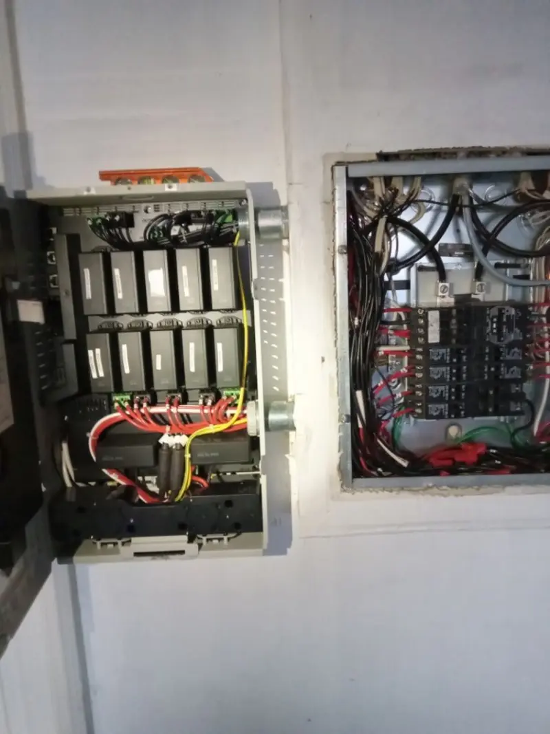 Electrical panel upgrade completed for Indoor Lighting Installation in North Palm Beach